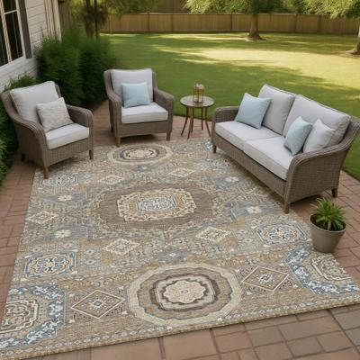 Addison Rugs Machine Washable Indoor/ Outdoor Traditonal Isaiah Chantille Rug