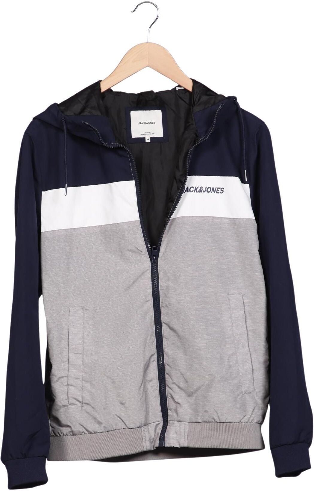 Jack & Jones Herren Jacke, Mehrfarbig, Gr. M, Synthetik - Second Hand