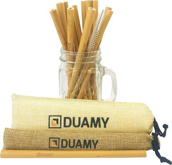 Famanu set herbruikbare rietjes – duurzaam en ecologisch