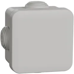 Schneider Electric ENN05002 Mureva BOX, Abzweigdose, 4 Tüllen Ø 20, 65x65x45mm  - 5 Stück
