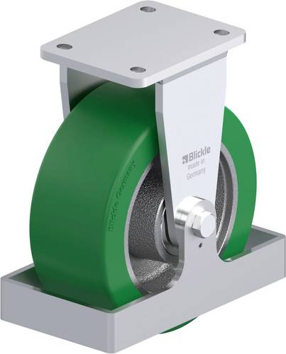 Blickle 946553 BO-GST 202K-FS Schwerlast-Bockrolle Rad-Durchmesser: 200mm Tragfähigkeit (max.): 1250kg 1St.