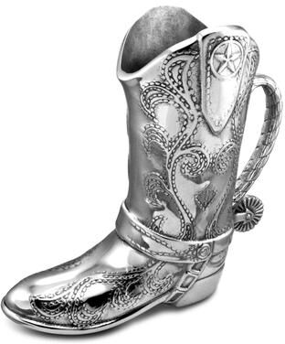 Wilton Armetale Cowboy Boot Pitcher