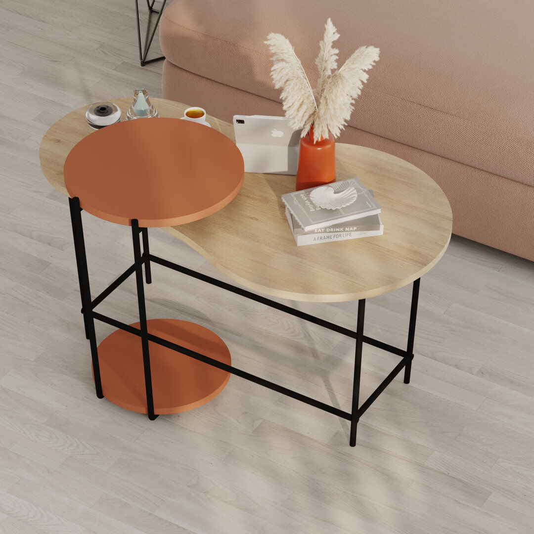 Borough Wharf Adreona Four Leg Coffee Table Cinnamon 53.8cm H X 102.5cm W X 65cm D