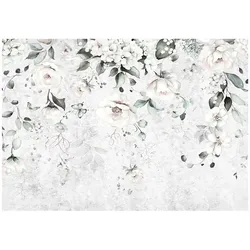 FOTOTAPETE Blätter Hängend Grau 368x254 cm