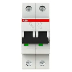 ABB Sicherungsautomat S200, 2-polig, 10A, C, 6kA - S202-C10