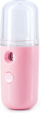 Inspire Curations USB Rechargeable Facial Mist Sprayer For Hydrating And Refreshing Skincare pink