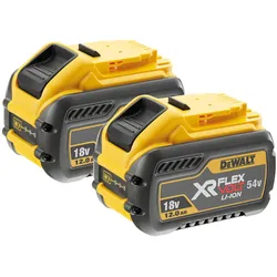 Dewalt DCB5480XY2-XJ Tabless Akku-Set 54V/4Ah | 18V/12Ah