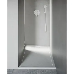 Fiora Duschwanne Kou, 140x80x3,85cm SKLA14080