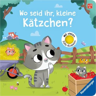 Wo seid ihr, kleine Kätzchen?, Gebundene Ausgabe von Maria Höck, Ravensburger Verlag GmbH, 978-3-473-42074-2