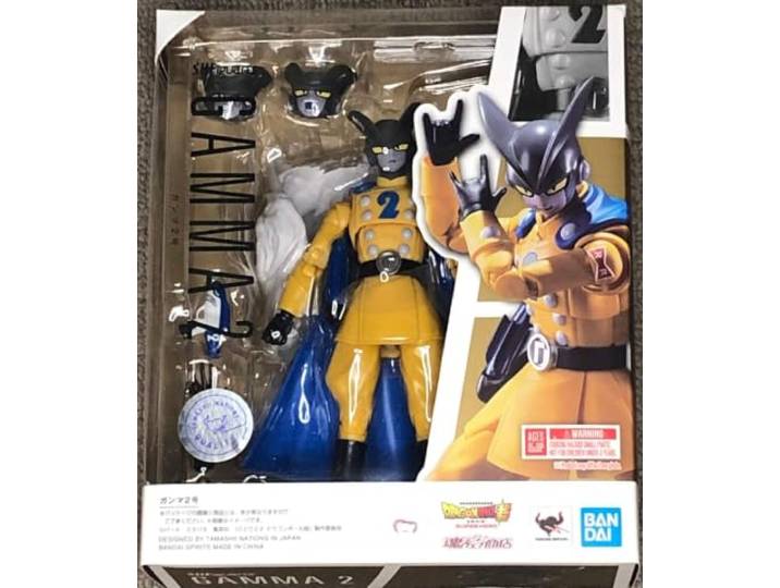 Bandai Tamashii Nations Dragon Bal Super: Super Hero – Gamma 2 – figuur S.H. Figuarts 14 cm