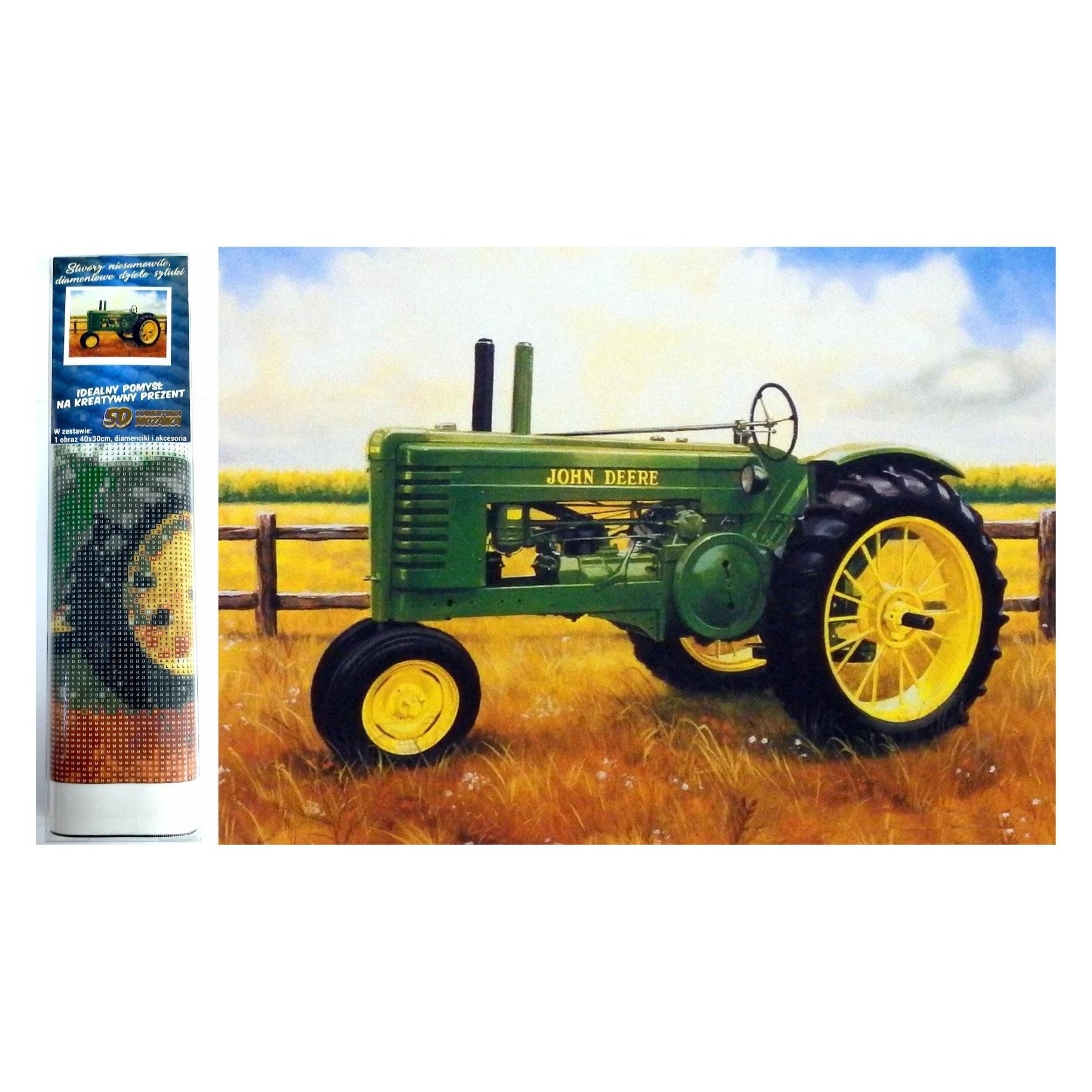 Norimpex Diamant Malerei Traktor John Deere 30x40cm (1008144)