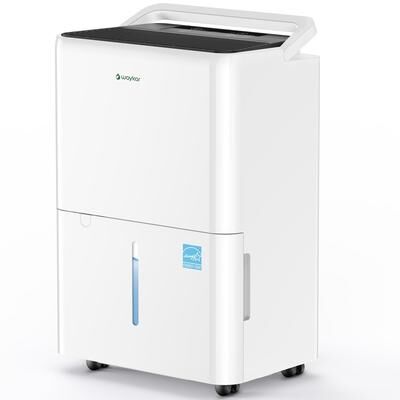 Waykar 2000 Sq. Ft Dehumidifier for Home and Basements with Auto or Manual Drainage