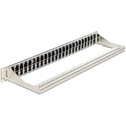 Delock Keystone Patch Panel, Server Zubehör, Schwarz