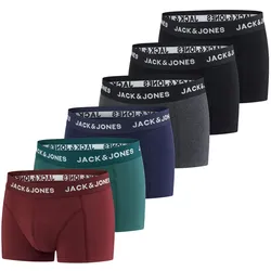 Jack & Jones Unterhosen Jungen 6er Pack JACJEANS TRUNKS JUNIOR - Pack 3 - 164