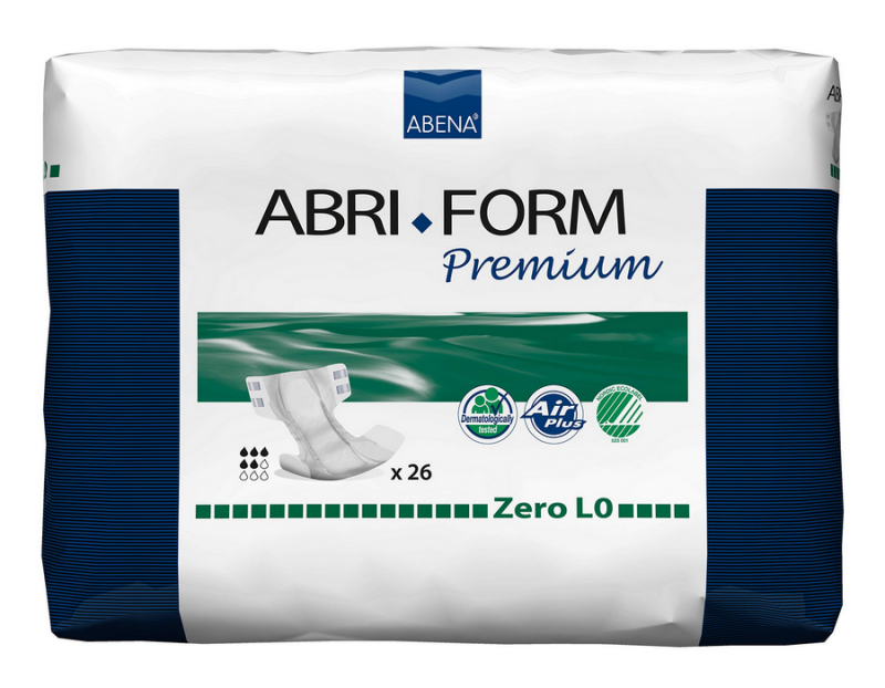 Abena Slip Premium 0 Large - 8 paquets de 26 protections