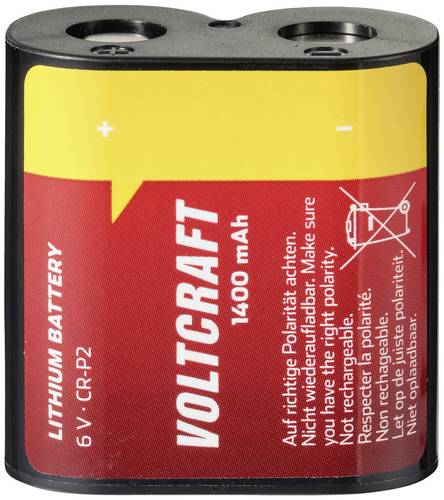 VOLTCRAFT CRP2 Fotobatterie CR-P 2 Lithium 1400 mAh 6V 1St.