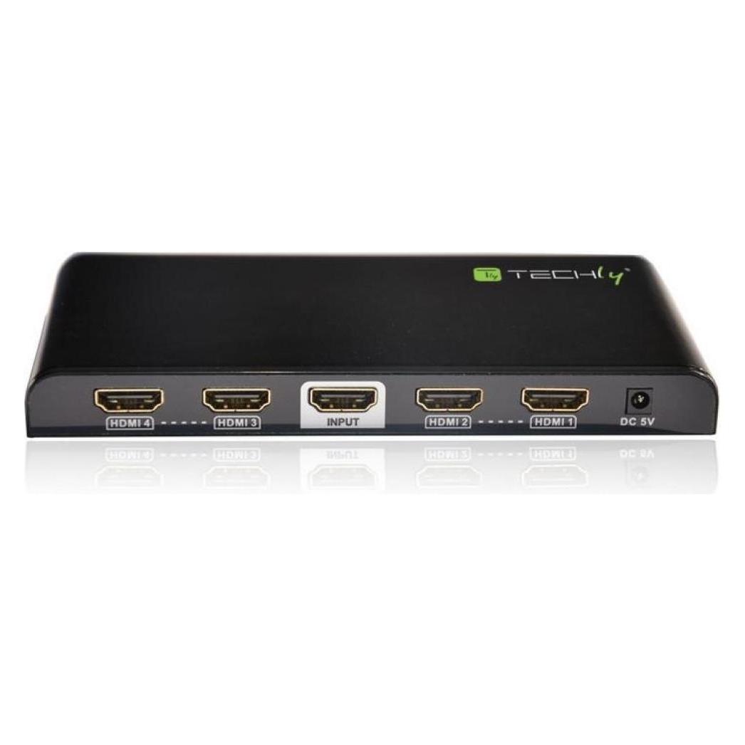 Techly HDMI Splitter (IDATA-HDMI2-4K4)