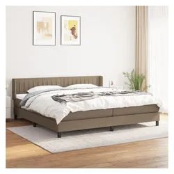 vidaXL, Boxspringbett, Lucan (Flach mit Nägeln) (200 x 200 cm)