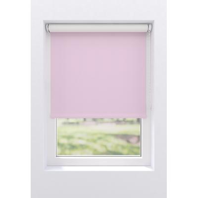 Rollo MY HOME "Ina", rosa (rosa, rosa, weiß), B:210cm H:190cm, Polyester, Rollos, weiße Rückseite, Klemmfix oder Schraubmontage