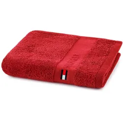 Gästetuch TOMMY HILFIGER LEGEND (LB 60x40 cm) - rot - LB 60x40 cm