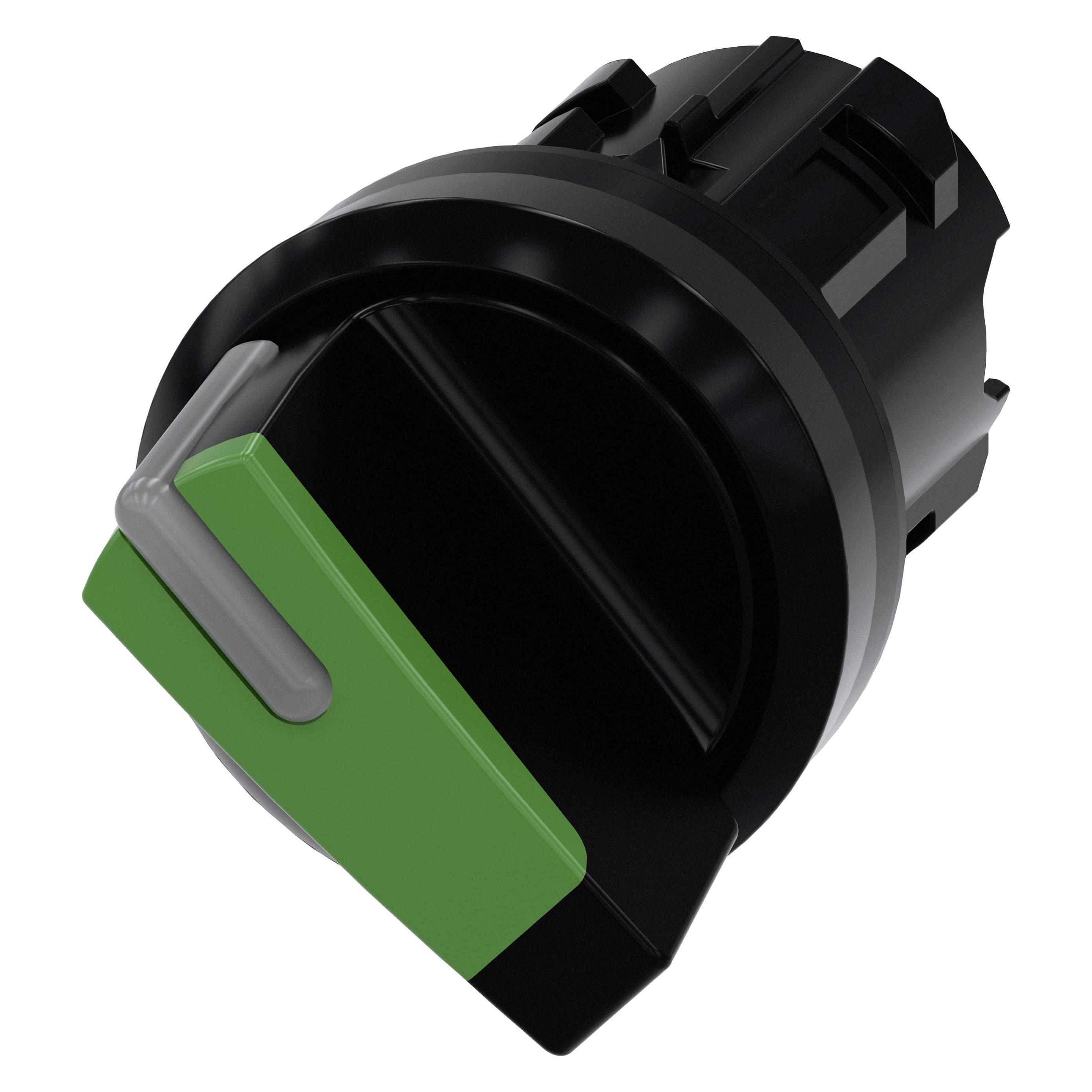 Siemens Selector switch 22mm round green O-I (3SU1002-2BC40-0AA0)