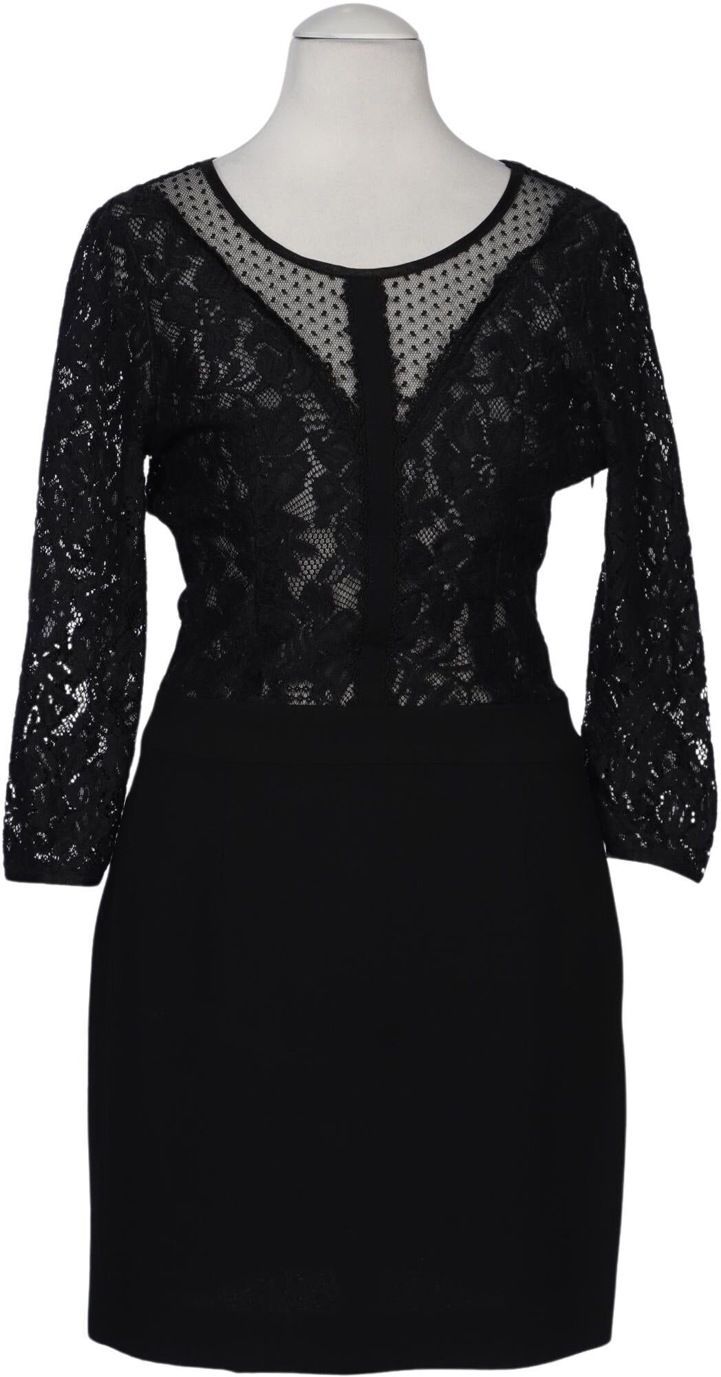 The Kooples Damen Kleid, Schwarz, Gr. S, Synthetik - Second Hand