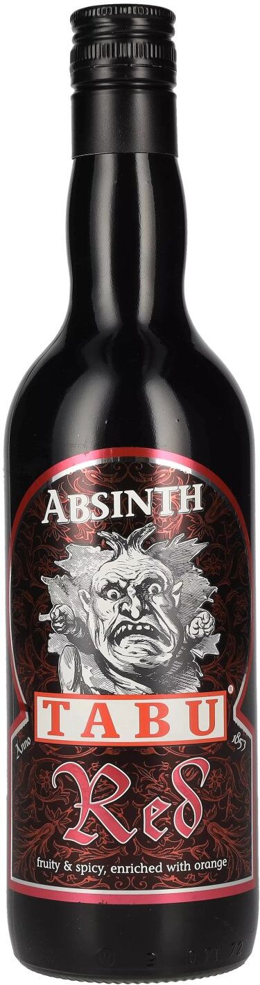 Tabu Absinth Tabu Red Absinth 55% Vol. 0,7l