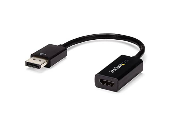 StarTech.com DISPLAYPORT TO HDMI 4K ADAPTER DisplayPort to HDMI Adapter -, DP2HD4KS (DisplayPort to HDMI Adapter - 4K 30Hz Active DisplayPort to HDMI Video Converter - DP to HDMI)