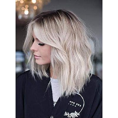 blonde frauenperücken ombre blonde lockige perücke kunsthaarperücken