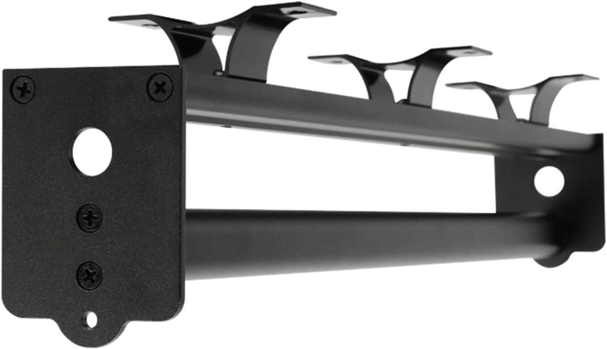 Grijs uittrekbaar kledingrek met verstelbare hanger voor in de slaapkamer of badkamer, Breedte: 50 cm