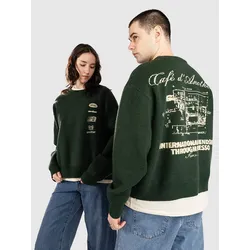 Another Cotton Lab Another Coffee Knit Strickpullover green Gr. M