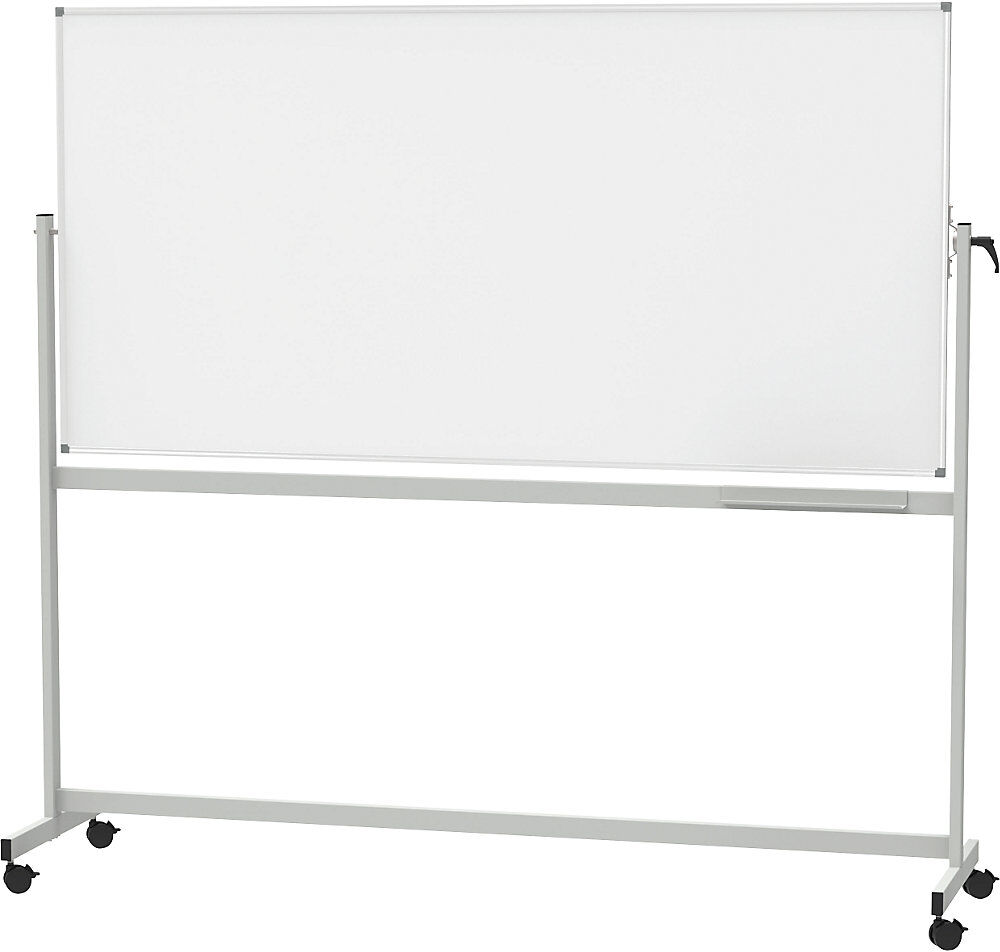 Mobiles Whiteboard MAULstandard, Stahlblech, beschichtet, BxH 2000 x 1000 mm MAUL