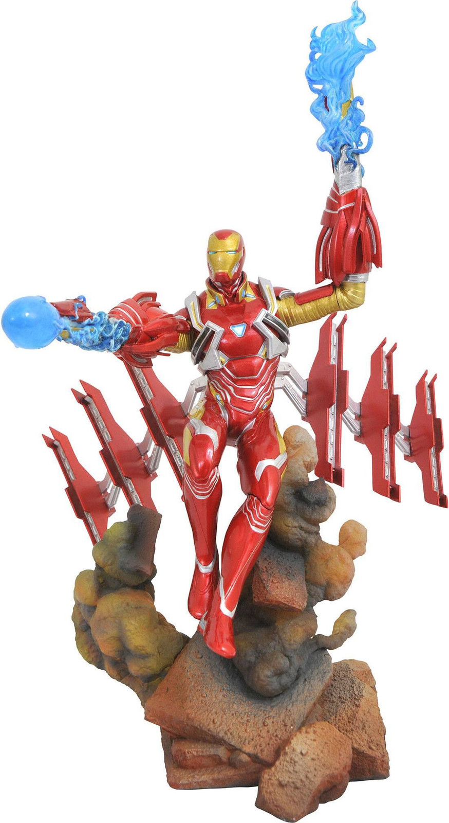 Diamond Select Avengers: Infinity War Marvel Movie Gallery PVC-beeldje Iron Man MK50, 23 cm