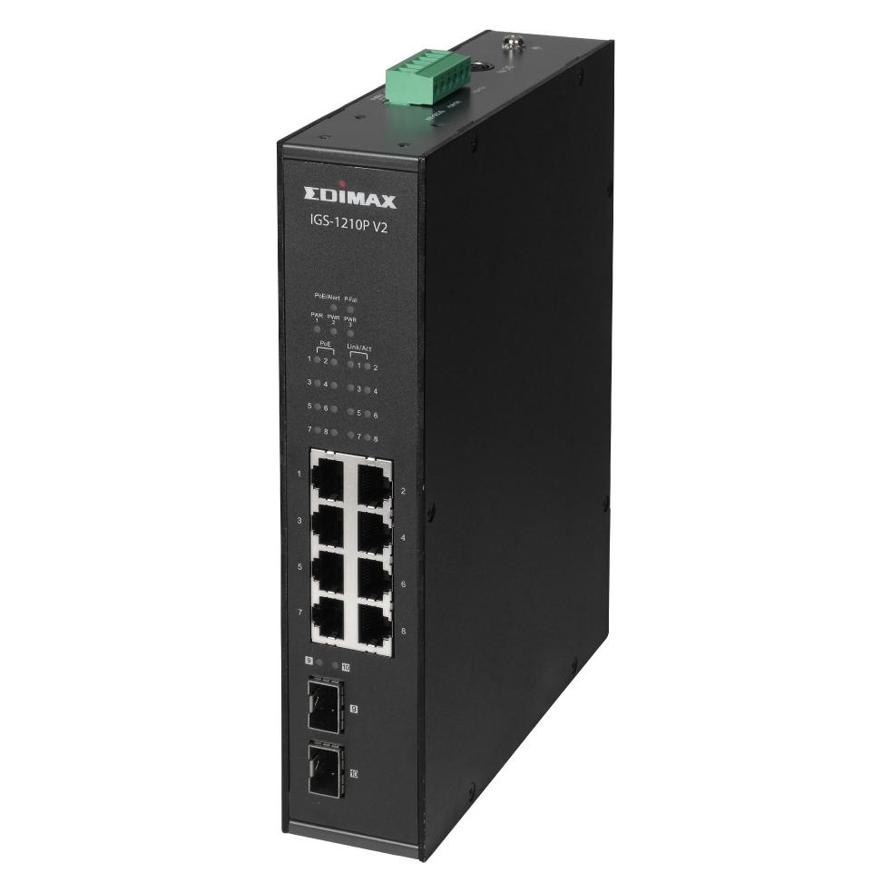 edimax Industrial 10-Port Gigabit (10 Ports) (IGS-1210P V2)