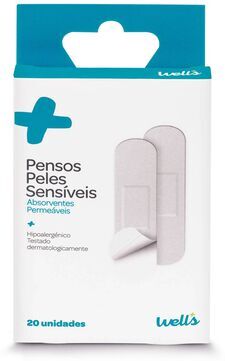 Wells Pensos para Peles Sensíveis 20 un