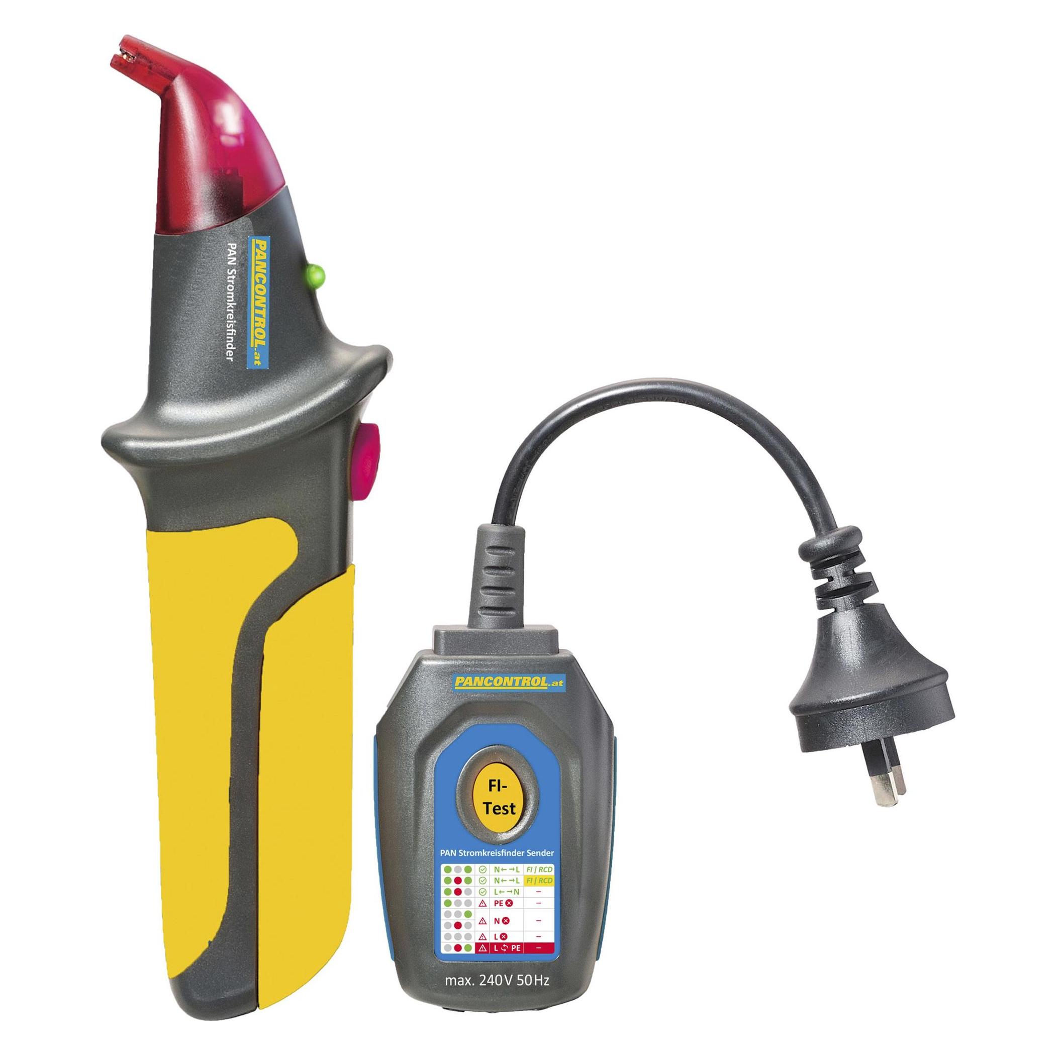 Pancontrol Pan Stromkreisfinder und FITester (Spannungsprüfer) (757410)
