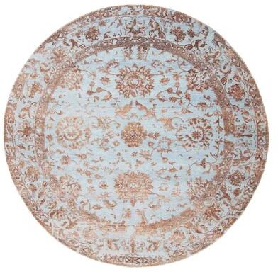 ECARPETGALLERY Hand-knotted Heritage Blue Silk, Wool Rug - 8'2 x 8'2