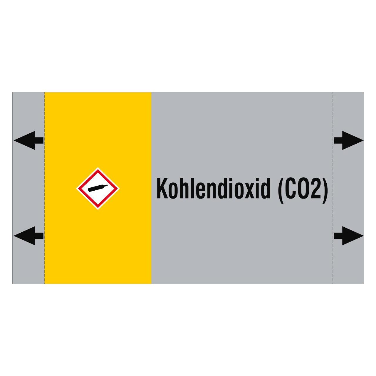 Brady ISO 20560 Rohrmarkierer - Gas (318428)