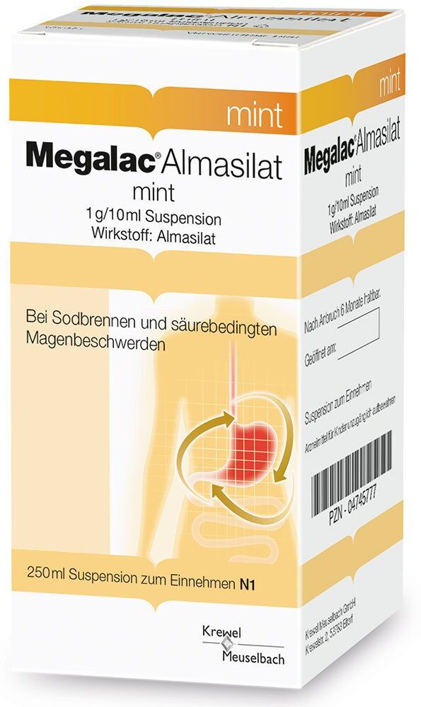 Megalac Almasilat mint Suspension 250 ml