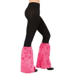 Beinstulpen "Plüsch", pink