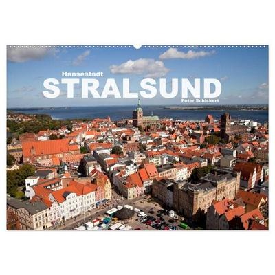 Hansestadt Stralsund (Wandkalender 2027 DIN A2 quer), CALVENDO Monatskalender