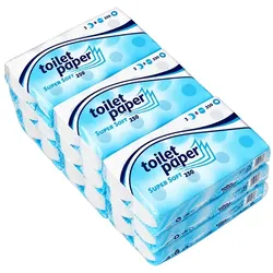 Toilettenpapier Satino Prestige SuperSoft 250 hochweiß 72er 72 Rollen/Paket x 250 Blatt, 3-lagig