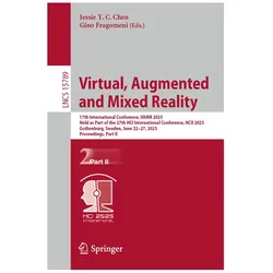 Virtual, Augmented and Mixed Reality, Fachbücher von Jessie Y. C. Chen, Gino Fragomeni