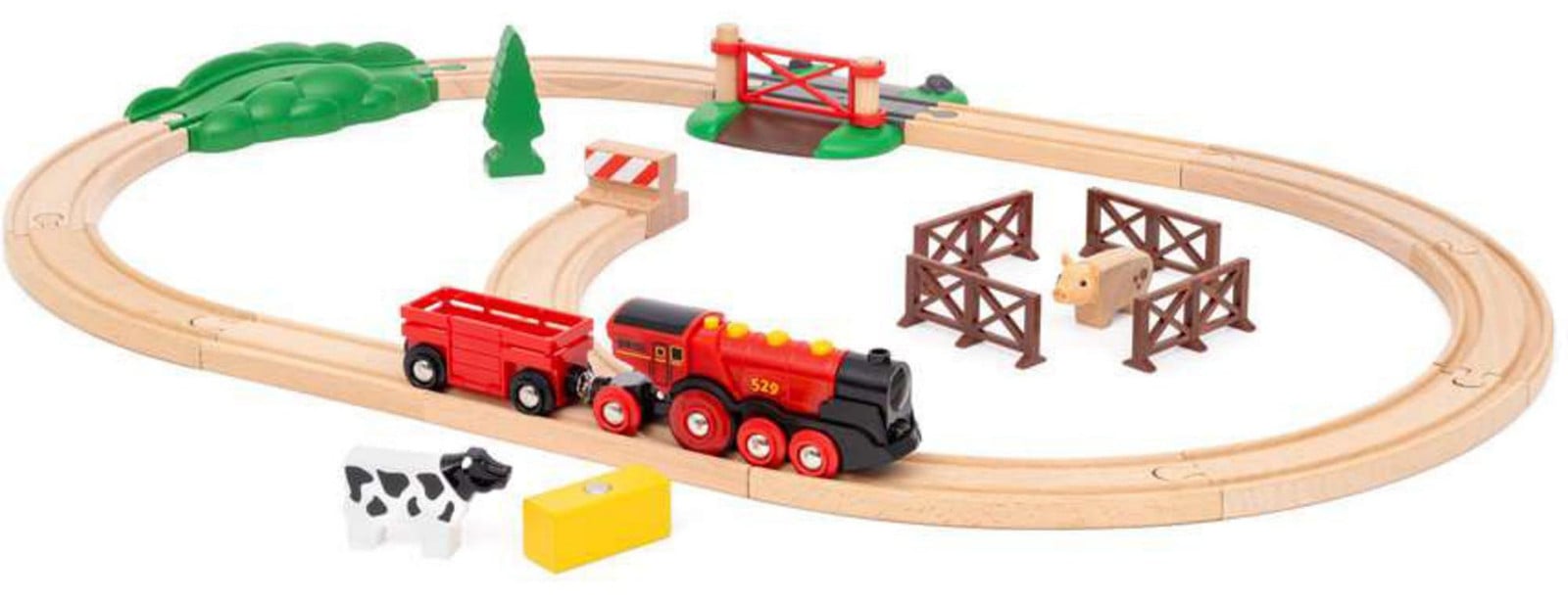 BRIO Rote Lola Boerenhof Treinset 63602900