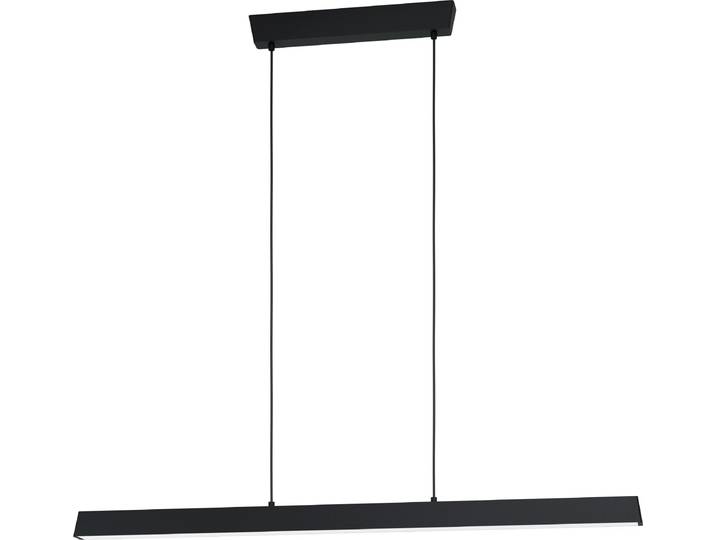 Eglo Connect LED Suspension Simolaris-Z noir 122 x 5\,5 cm dimmable