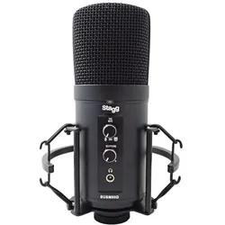 Stagg SUSM60D USB-Grossmembranmikrofon, Mikrofon