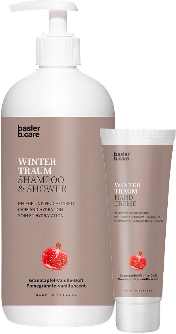 625ml basler Wintertraum Set (Shampoo & Shower 500ml + Handcreme 125ml)