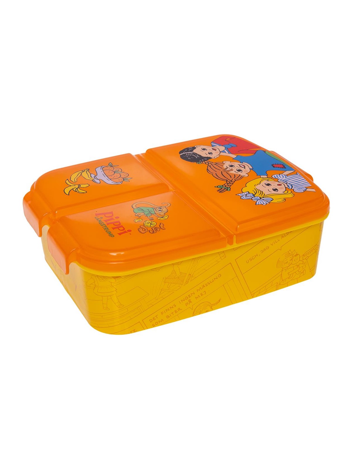 Euromic PIPPI LONGSTOCKING Multi compartment sandwich box