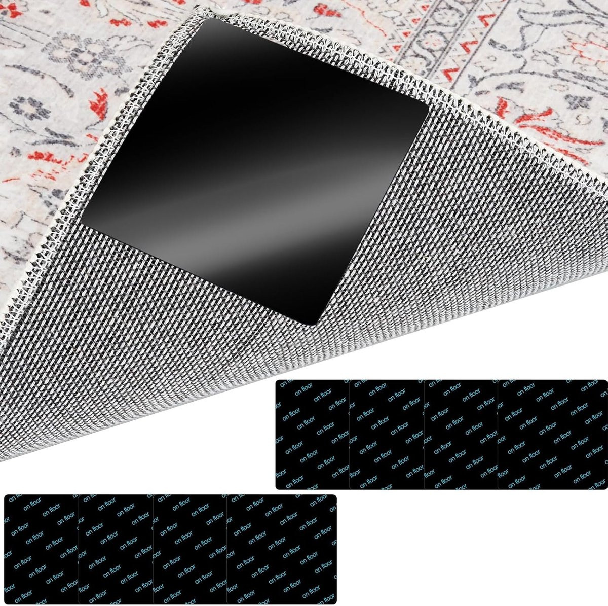 Antislip Rug Grippers voor Laminaatvloeren, Zelfklevend, Set - ShopVlot