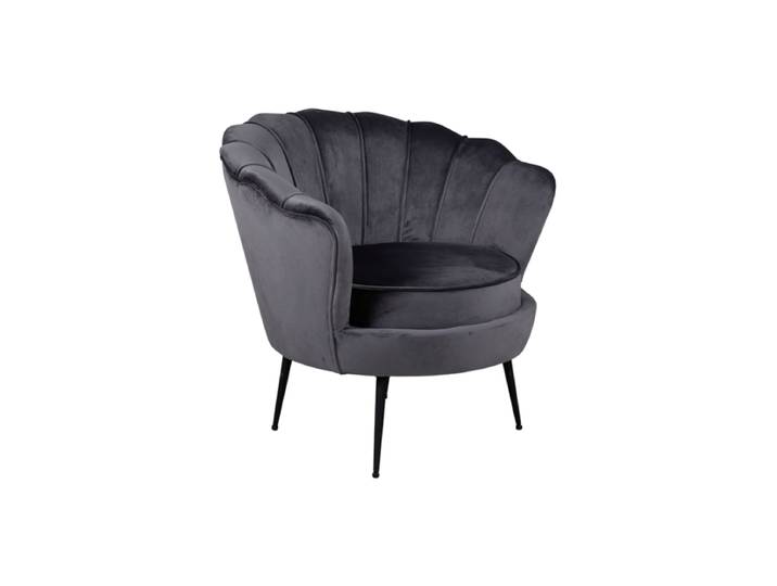 Design Samtsessel „Calais“ Grau VE DESIGN